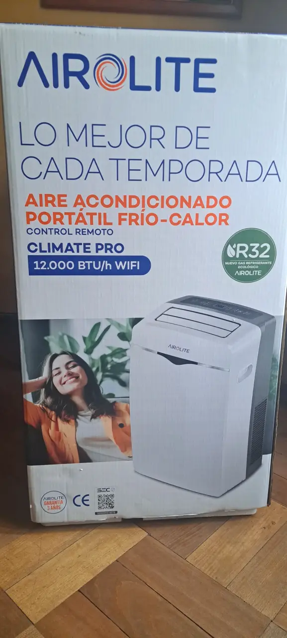 Aire Acondicionado Portátil Airolite Climate Pro 12000 BTU