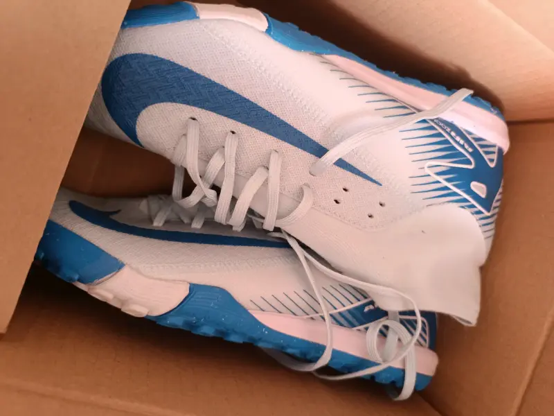 Zapatillas de fútbol Nike Mercurial azules - 5