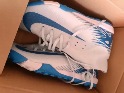 Zapatillas de fútbol Nike Mercurial azules - miniatura 5
