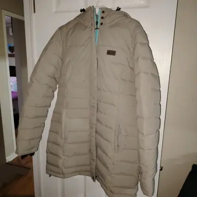 Parka beige Haka honu con capucha - miniatura 1