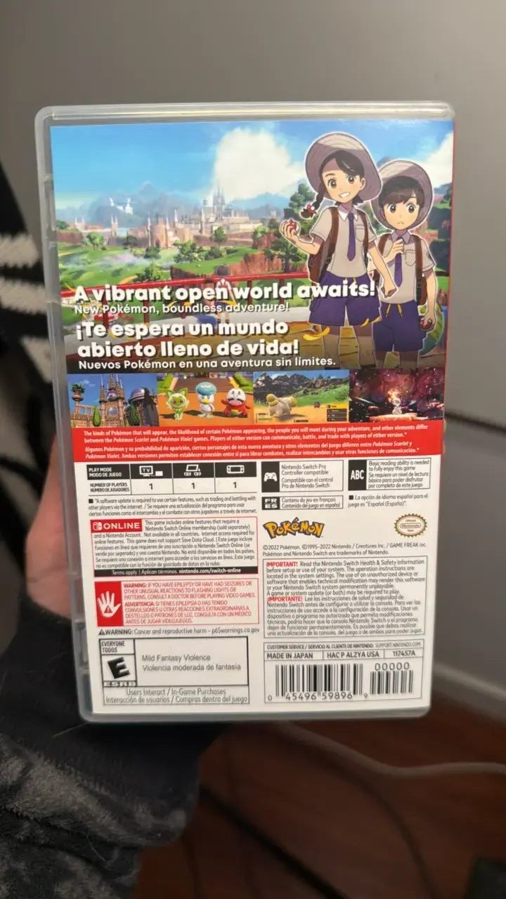 Juego Pokémon Violet Nintendo Switch - 3