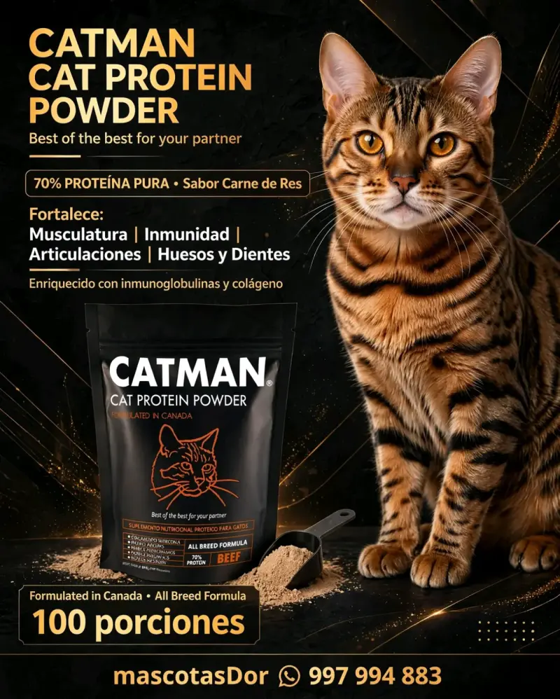 Proteína para gatos Catman 500g - 1