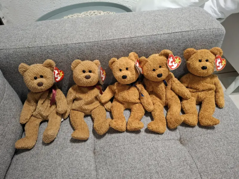 Set de osos de peluche Ty Beanie Babies colección - 2