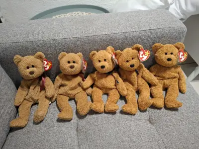 Set de osos de peluche Ty Beanie Babies colección - miniatura 3