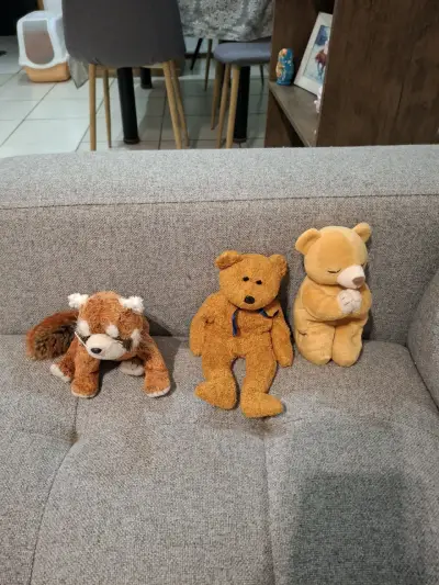 Set de peluches de animales y osos - miniatura 1