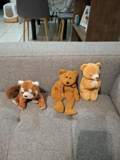Set de peluches de animales y osos - miniatura 2
