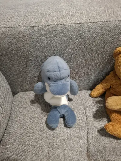 Peluche Ty Beanie Babies Oso y Camaleón - miniatura 3