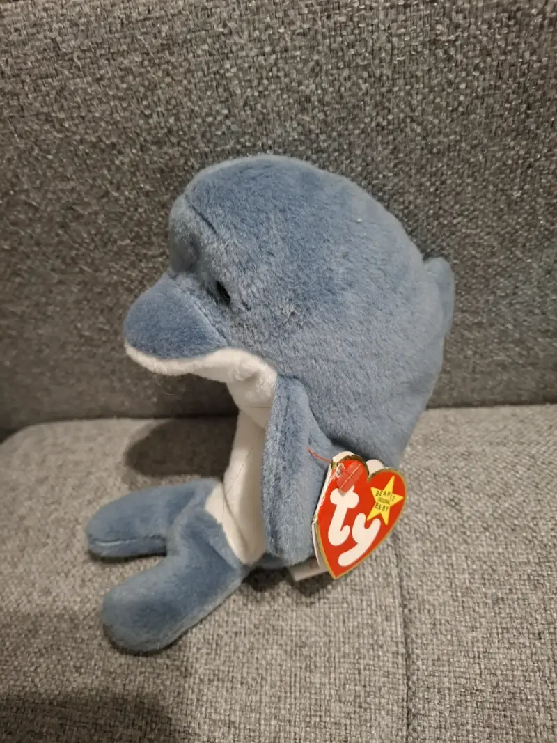 Peluche Ty Beanie Babies Oso y Camaleón - 5