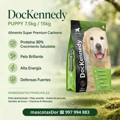 Alimento cachorros DocKennedy Puppy 7,5 KG - miniatura 1