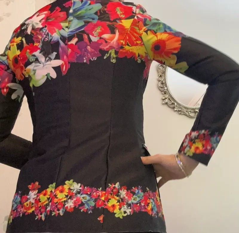 Blazer floral para mujer - 2