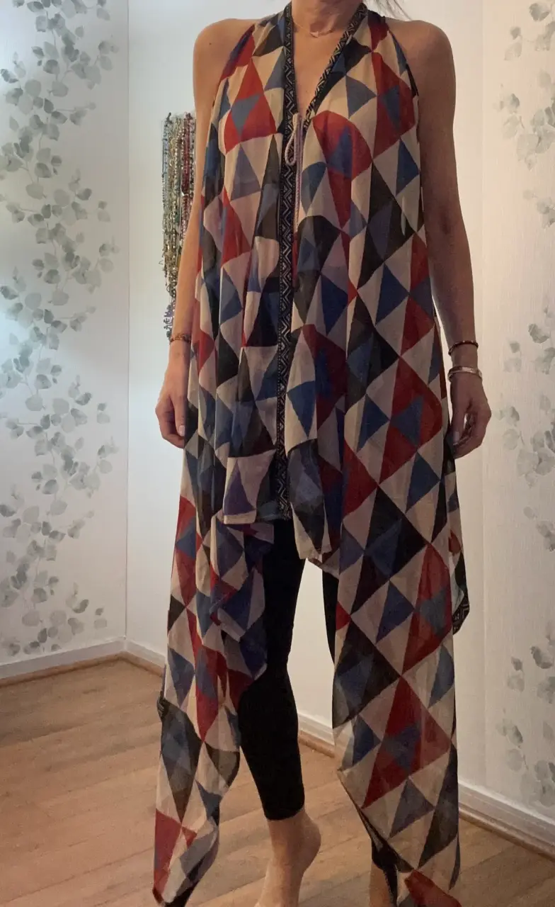 Túnica larga multicolor Mudo Collection - 3
