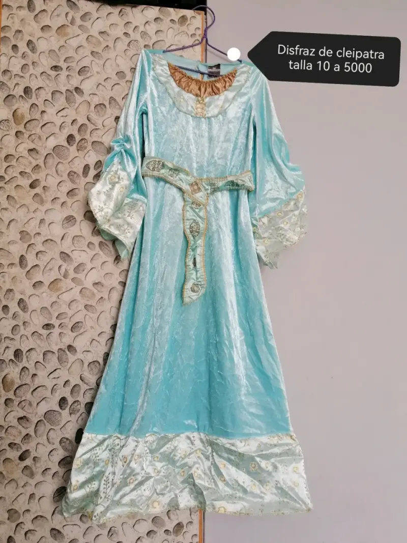 Disfraz de Cleopatra para niña talla 10 - 1