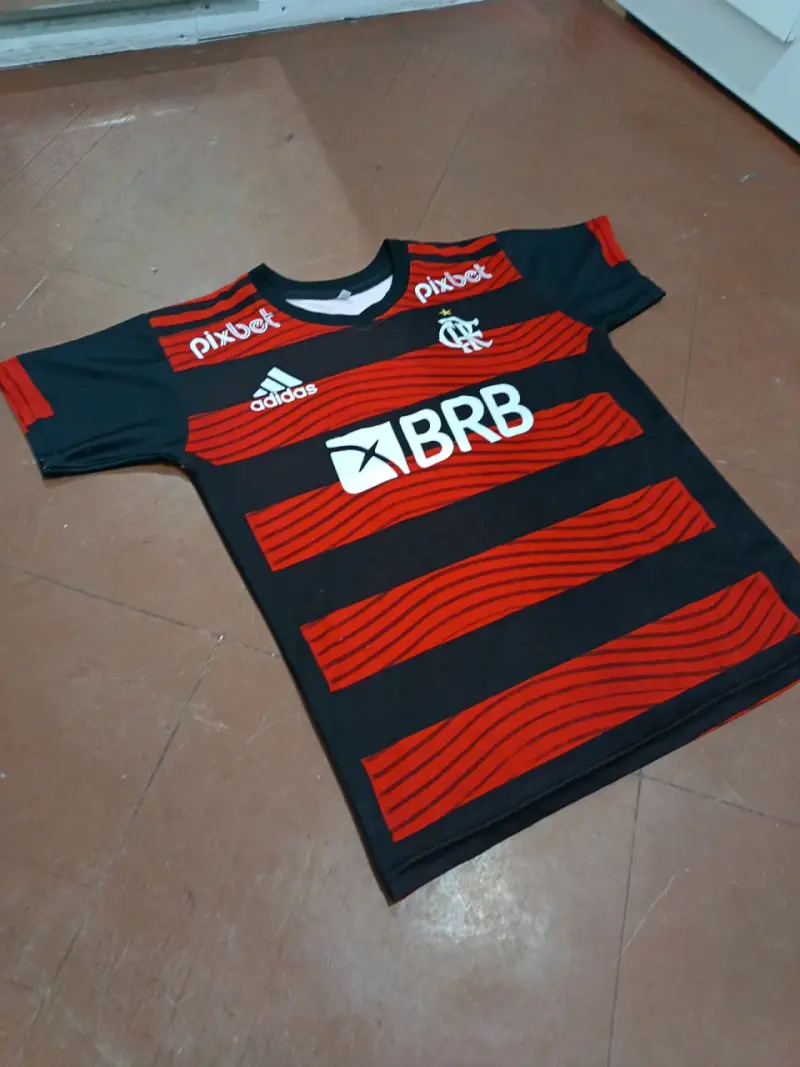 Camiseta Flamengo Adidas Vidal 32 talla 14 Fit xs - 1