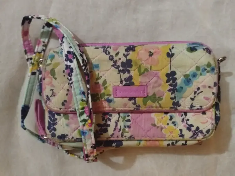 Cartera de mano floral Vera Bradley multicolor