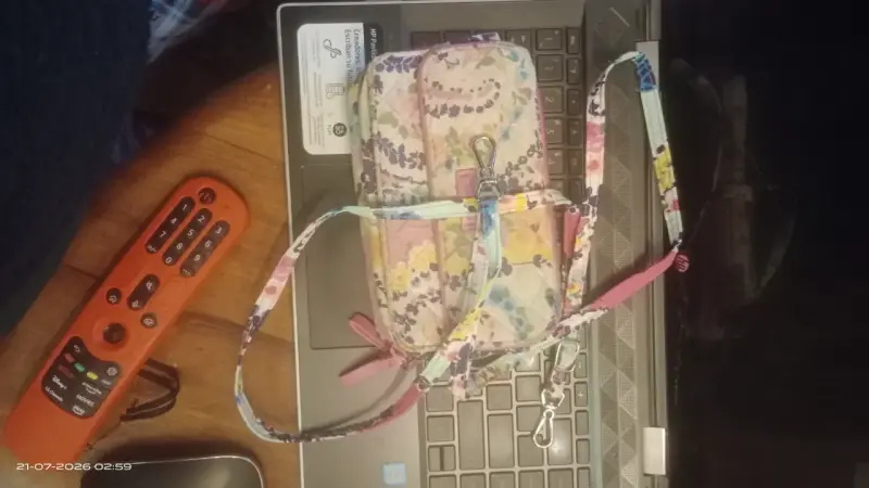 Cartera de mano floral Vera Bradley multicolor - 4