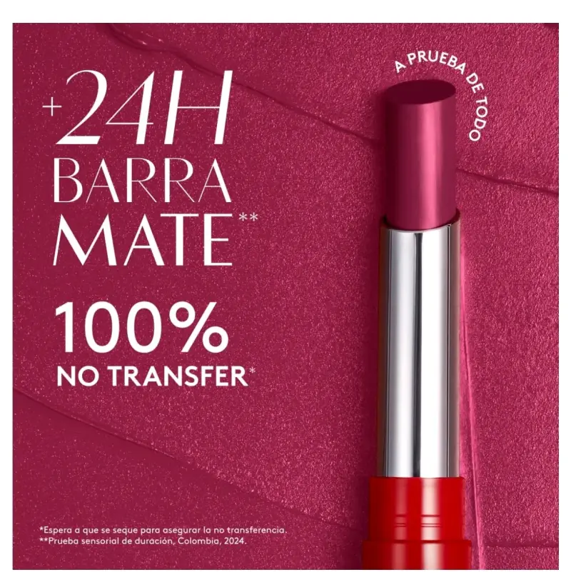 Labial Colorfix 24H Rojo Intenso - 2