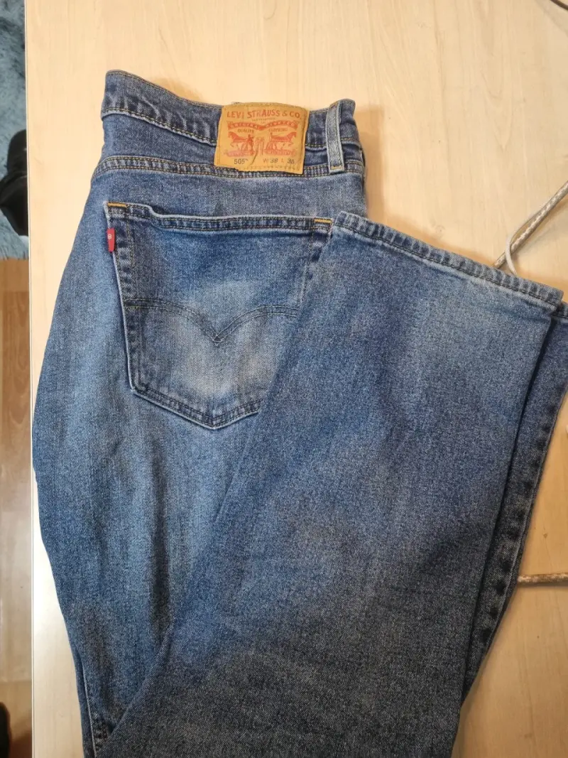 Jeans Levi's 505 clásicos azul W36 L30 - 1