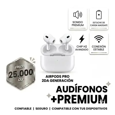 Audífonos Inalámbricos AirPods Pro 2da Generación - miniatura 1