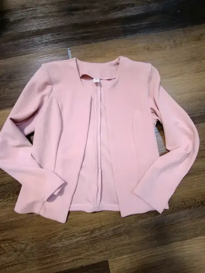 Blazer rosa claro para mujer elegante - miniatura 1