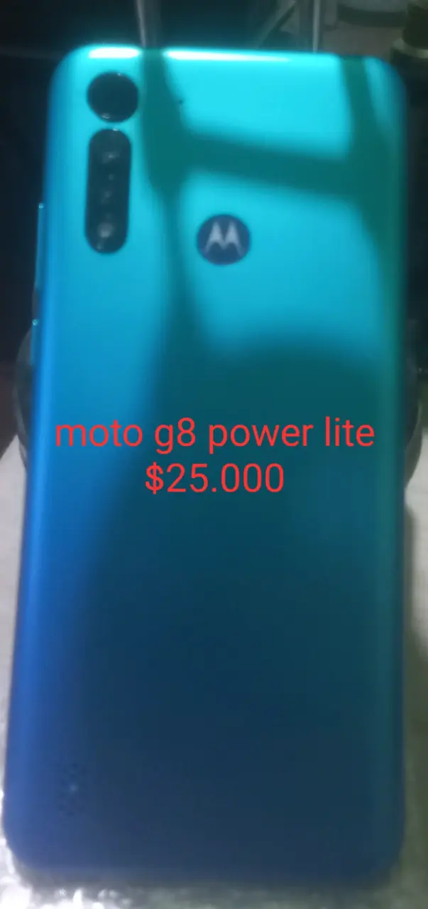 Smartphone Motorola Moto G8 Power Lite azul - 8