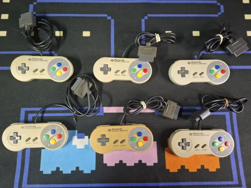 Controles originales Super Famicom SNES (C/U)