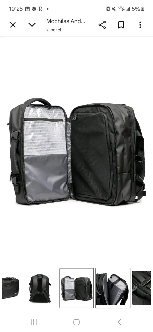 Mochila Andesgear Travel 30L Negra - 2