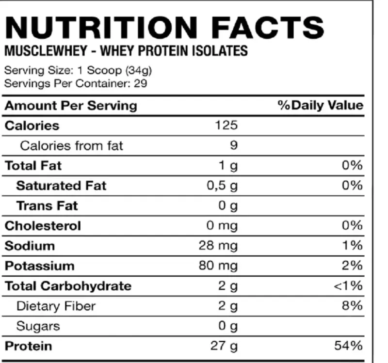 Proteína Muscle Whey Hexacore 64 Porciones - 2