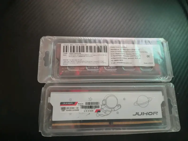 KIT Memoria RAM DDR5 2x 16 GB 6000MHz Juhor - 1