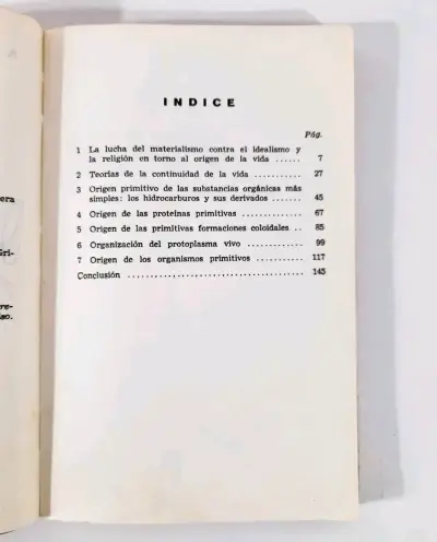 El Origen de la Vida - Alexander Oparin. - miniatura 2
