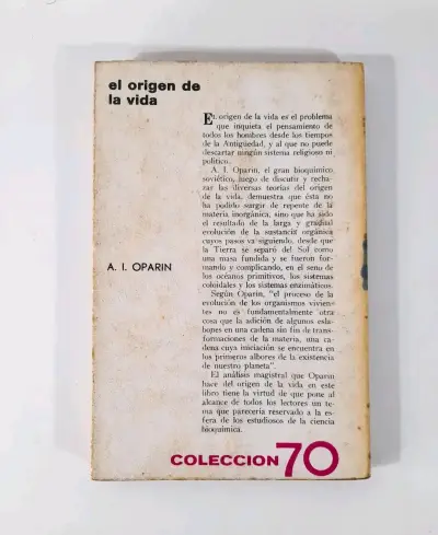 El Origen de la Vida - Alexander Oparin. - miniatura 3