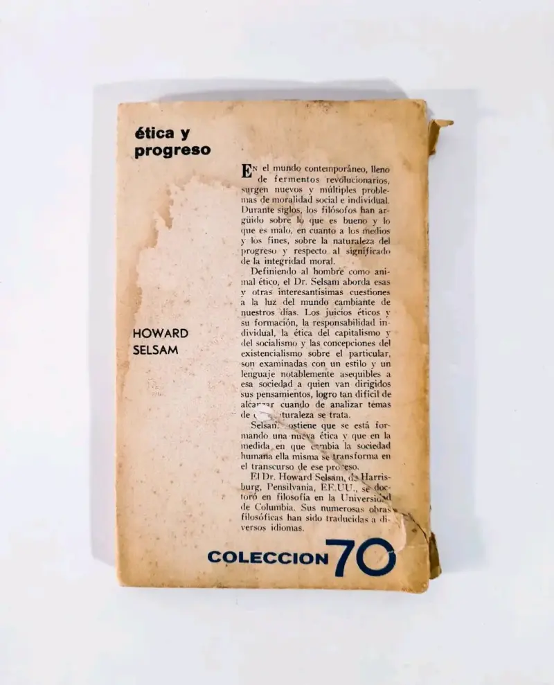Ética y Progreso - Howard Selsam. - 3