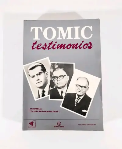 Tomic, testimonios - Jorge Donoso, compilador. - miniatura 1