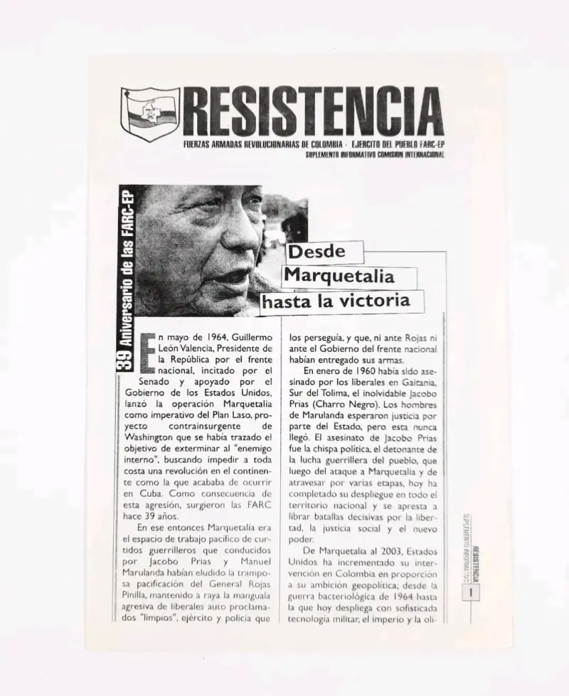Documentos FARC-EP. - 3