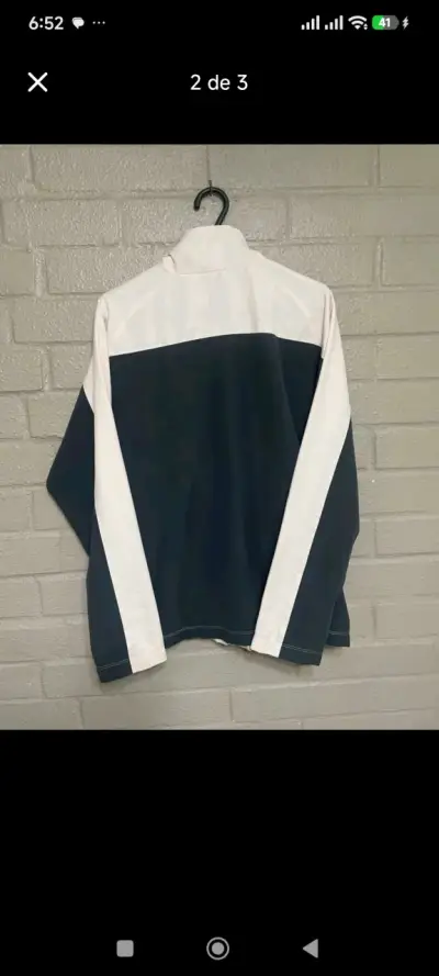 Chaqueta deportiva Nike bicolor para mujer - miniatura 2