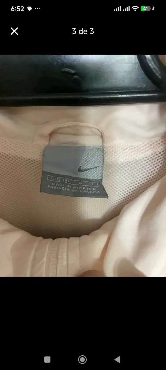 Chaqueta deportiva Nike bicolor para mujer - 3