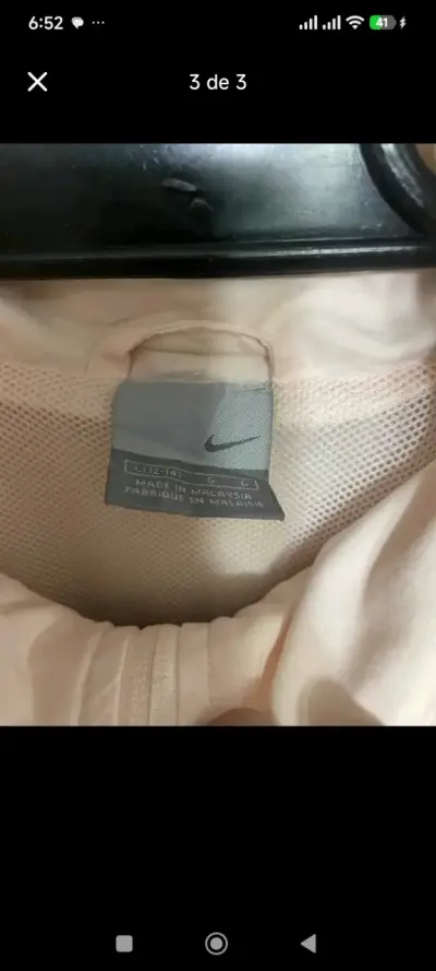 Chaqueta deportiva Nike bicolor para mujer - miniatura 3