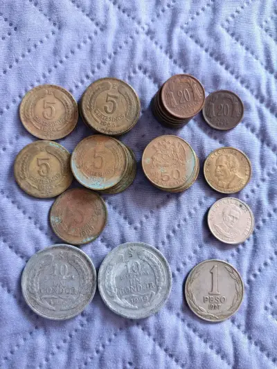 Monedas antiguas de  Chile - miniatura 2