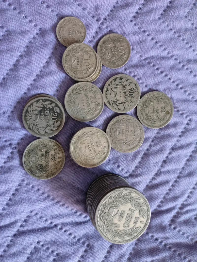 Monedas antiguas de Chile - 3