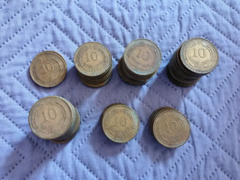 Monedas antiguas de Chile - 4