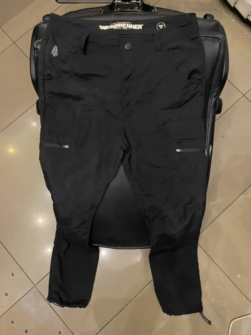 Pantalones Outdoor Negros Weinbrenner Talla M - 2