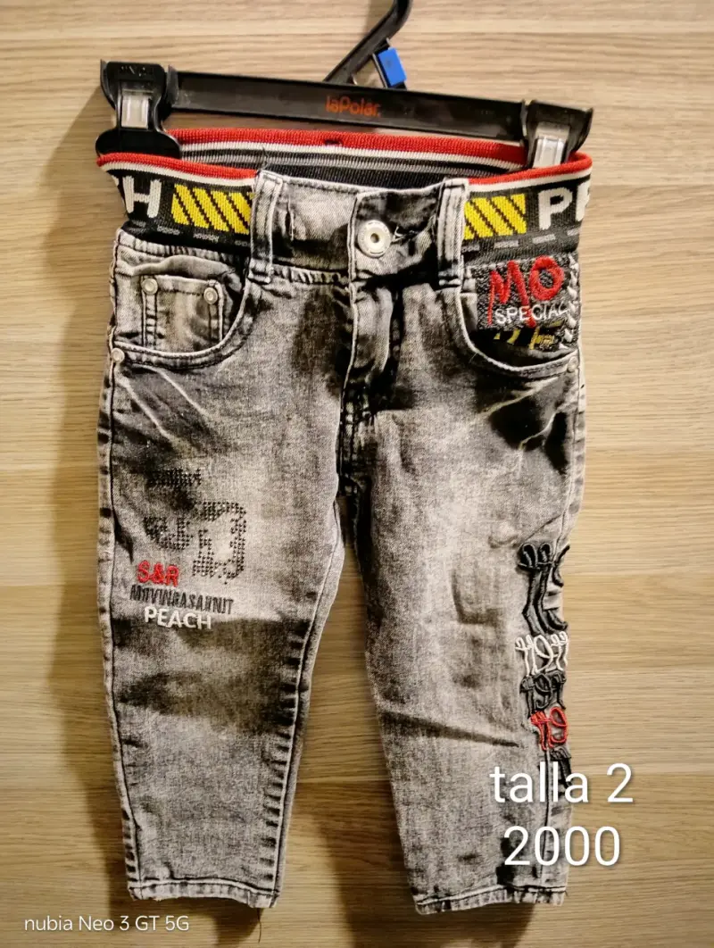 Lote de pantalones para niño talla 2 - 1