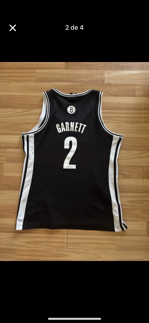 Camiseta NBA REPLIK Brooklyn Nets Garnett Adidas - 2