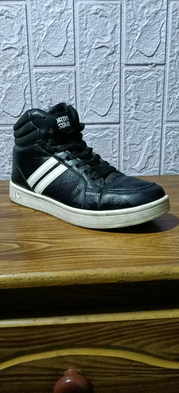 Zapatillas altas negras North Star para hombre - 1