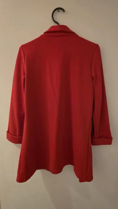 Blazer rojo de mujer Amisu elegante - miniatura 3