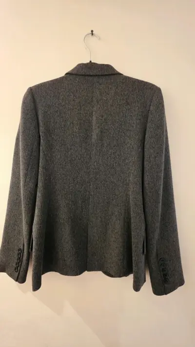 Blazer gris de lana para mujer Marquis - miniatura 2