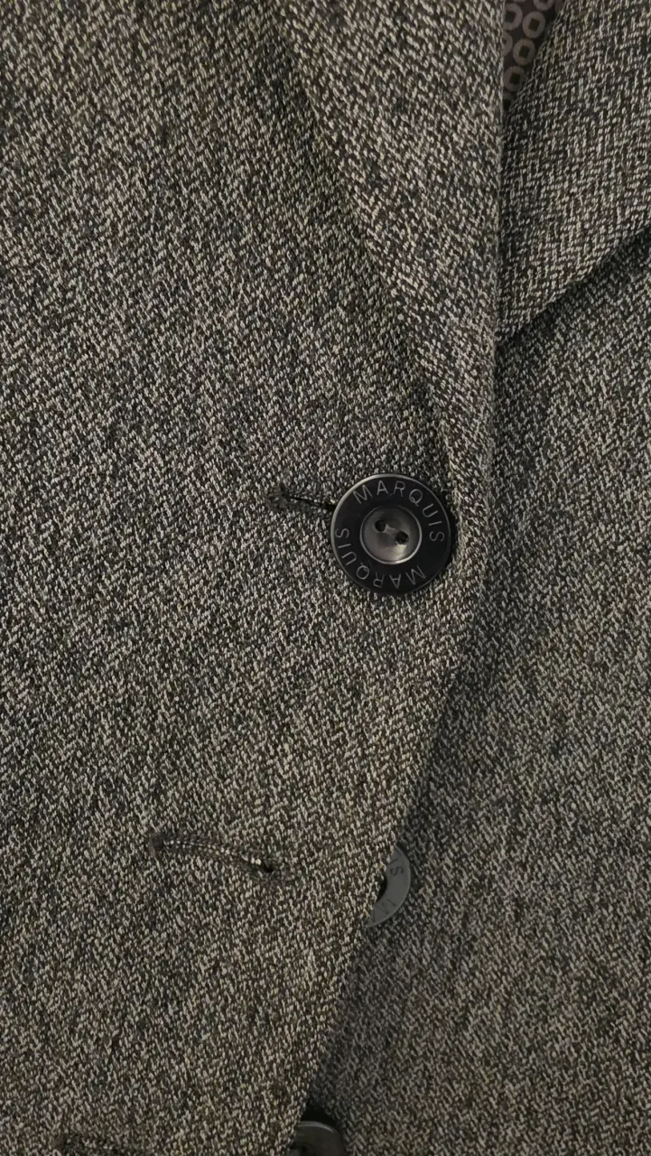 Blazer gris de lana para mujer Marquis - 3