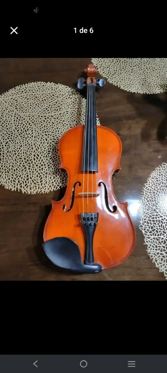 Violín Cremona sv50 (sin estuche) + arco de fibra - 1