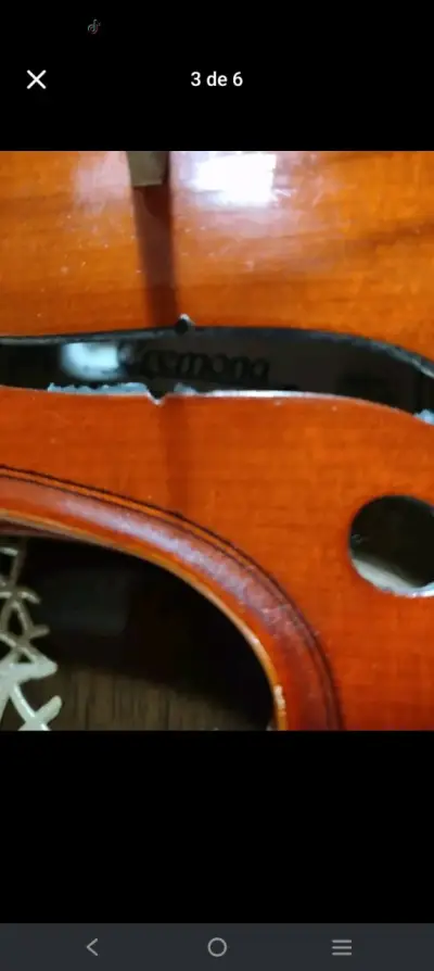 Violín Cremona sv50 (sin estuche) + arco de fibra - miniatura 3