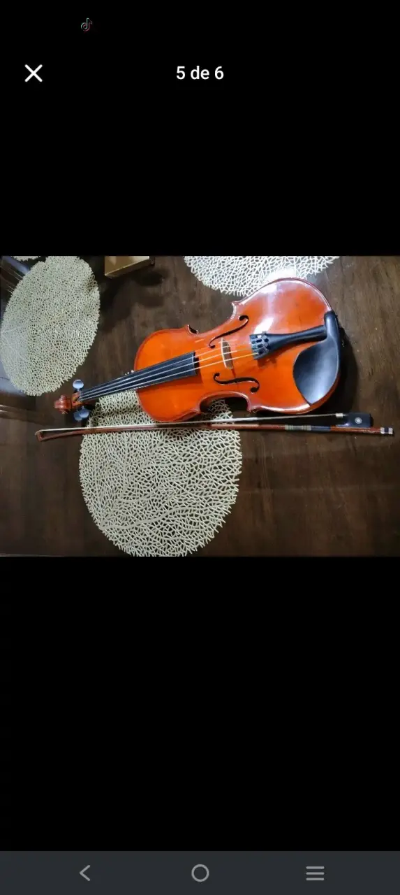 Violín Cremona sv50 (sin estuche) + arco de fibra - 5