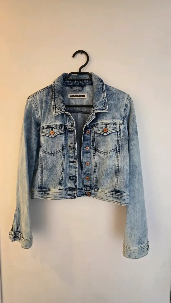 Chaqueta de mezclilla Noisy May azul claro - 1